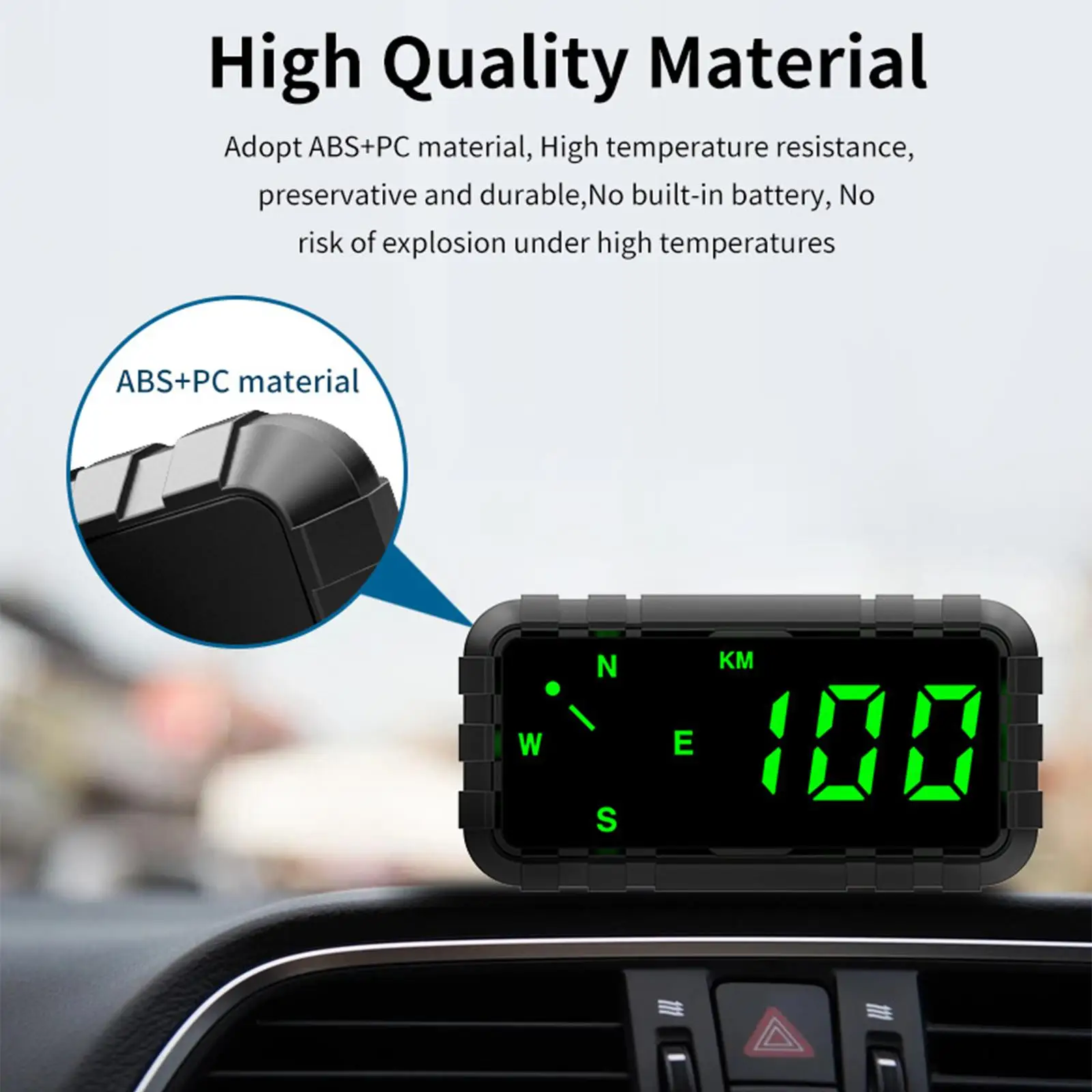 Overspeed Warning Alarm Head up Universal for All Vehicles Speedometer Speed Warning