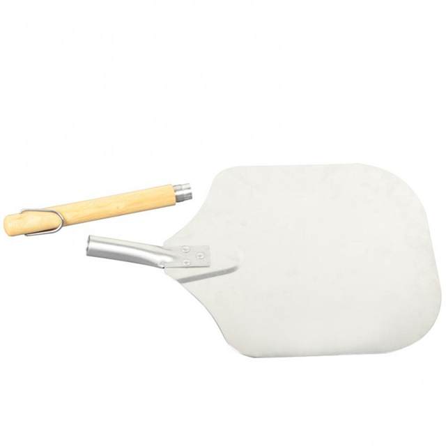 Pizza Paddle Aluminum Metal Pizza Peel, Easy to Use, Kitchen Baking Tools  with Detachable Wooden Handle Pizza Tray for Pasta, Length138cm