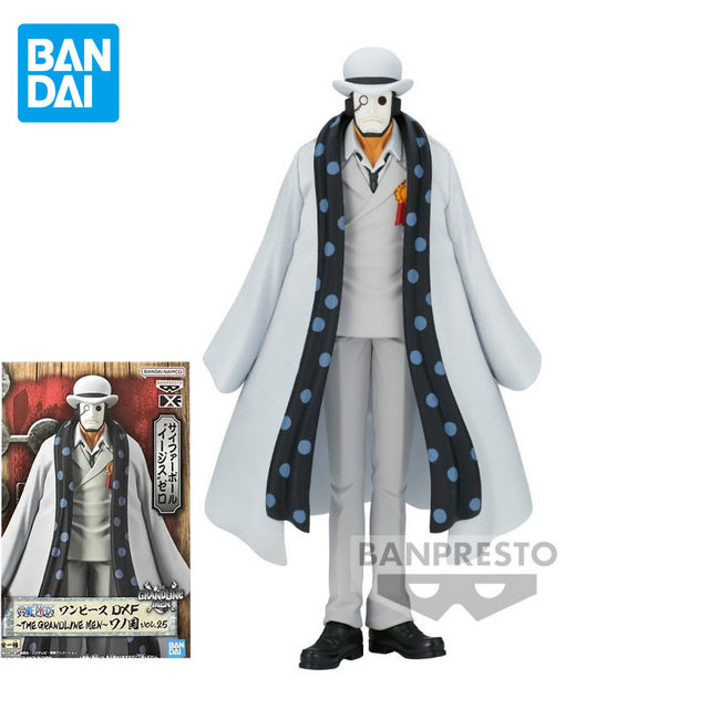 BANDAI Genuine One Piece Anime Figure CP0 Guernica DXF The Grandline Men  Vol 25 Action Figure Toys For Kids Gift Collection