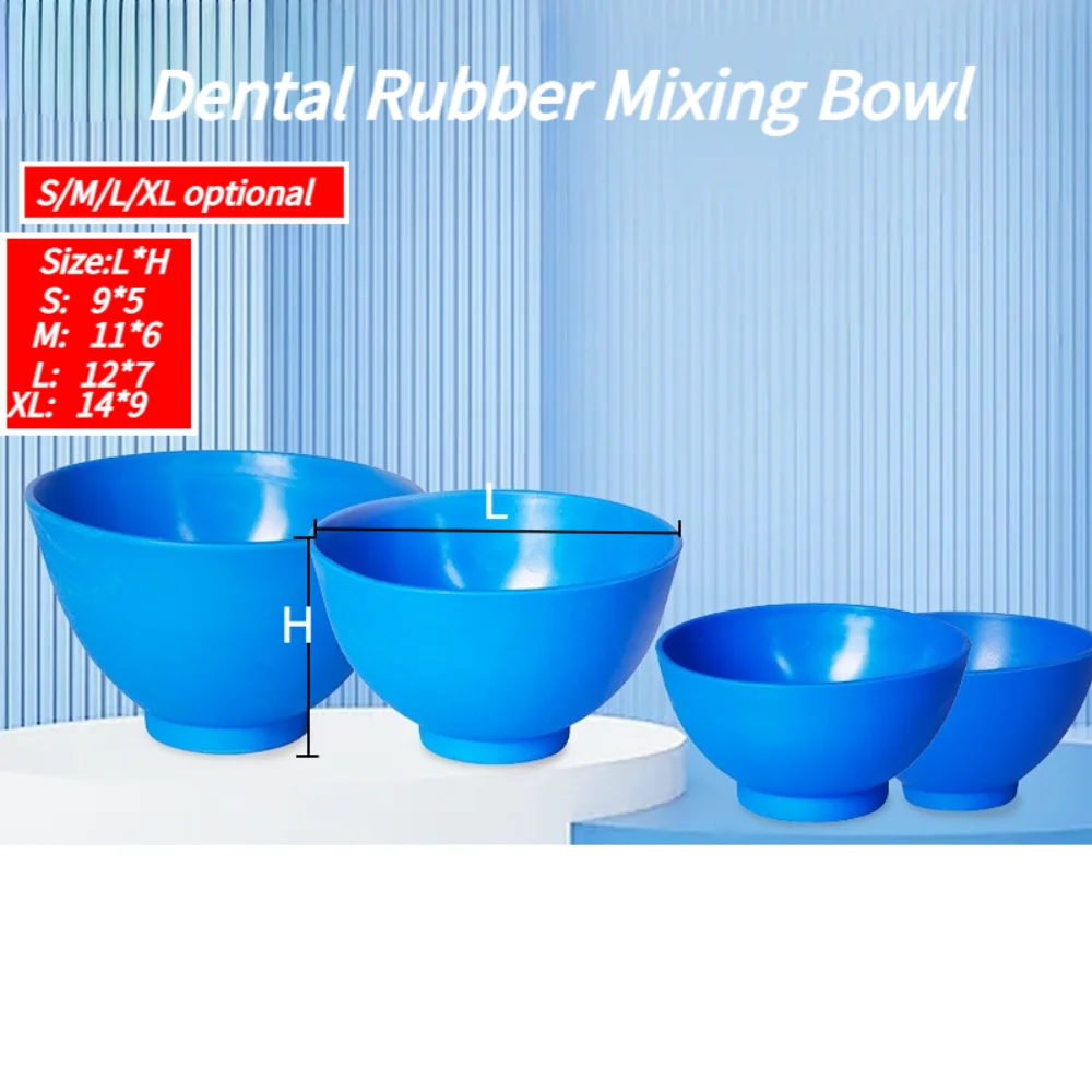 Best of Dental Mixed Gypsum Leather Bowl Dental Laboratory Silicone Mixed Flexible Mixing Bowl Dental Equipment Rubber Bowl S / M / L / XL Reviews & Tips - Image 2