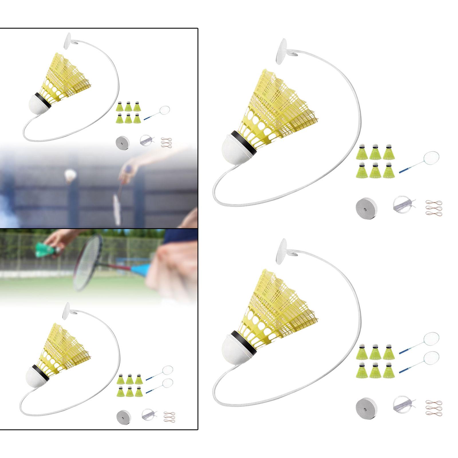 Indoor Badminton Trainer Self Practice Trainer Professional with Shuttlecock