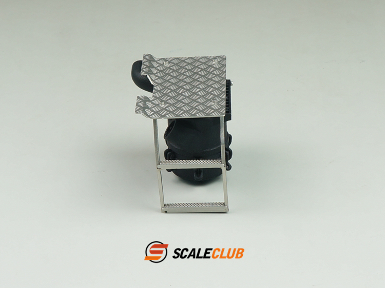 1 Set Scaleclub Modell 1/14 für Iveco Luftfilter Lufteinlass Metall-Treppenstufenmodell – Detail 5