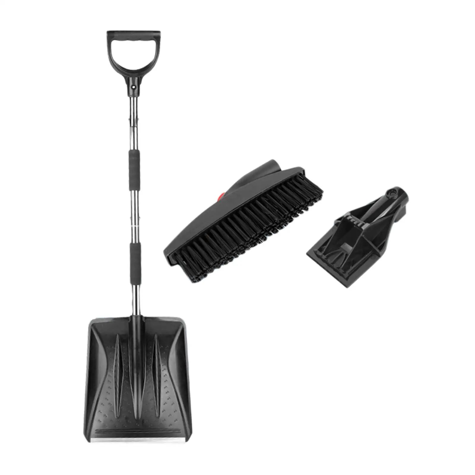 Snow Brush Scraper Snow Shovel for Car Comfortable Gripping Durable Lightweight 3 in 1 Snow Scraper Brush Snow Removal
