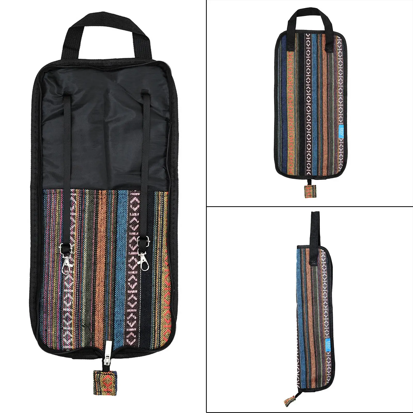 Printed Drum Sticks Bag Beautiful and Stylish Ethnic Pattern Design Portable