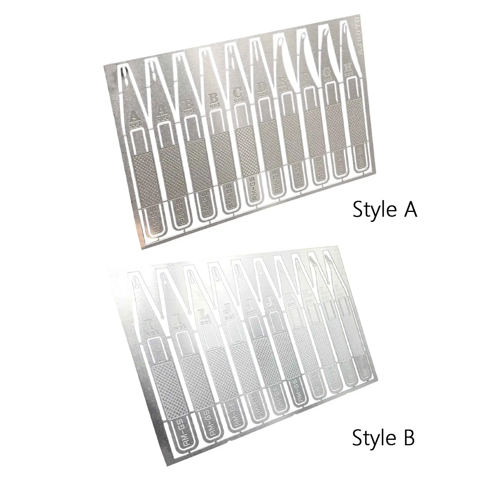 Precision Glue Micro Tips,Glue Marks Modeling Sticks,Precise Bonding Etching Sheet for Adhesive