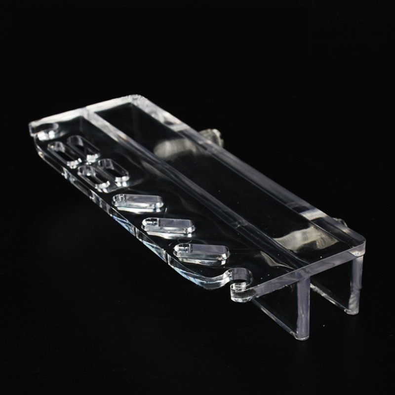 1PCS Neue Aquarium Anlage Werkzeuge Lagerung Rack Acryl Halter für Pinzette Schaber Schere Aquarium Wasser Gras Reinigung Werkzeug halter – Detail 5