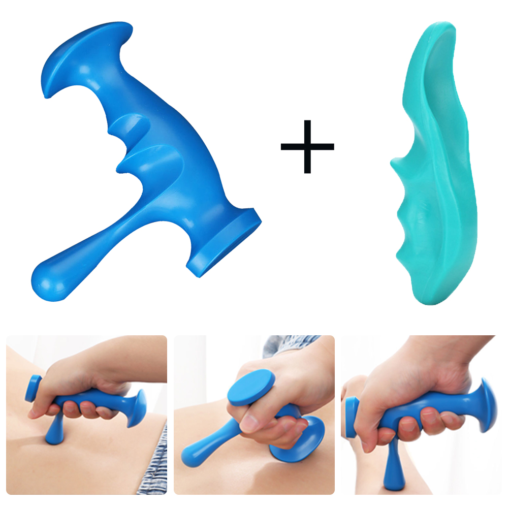 Best of T-shaped Massager Thumb Finger Pressure Press Trigger Point Manual Physiotherapy Tools Full Body Deep Tissue Relax Pain Relief Reviews & Tips