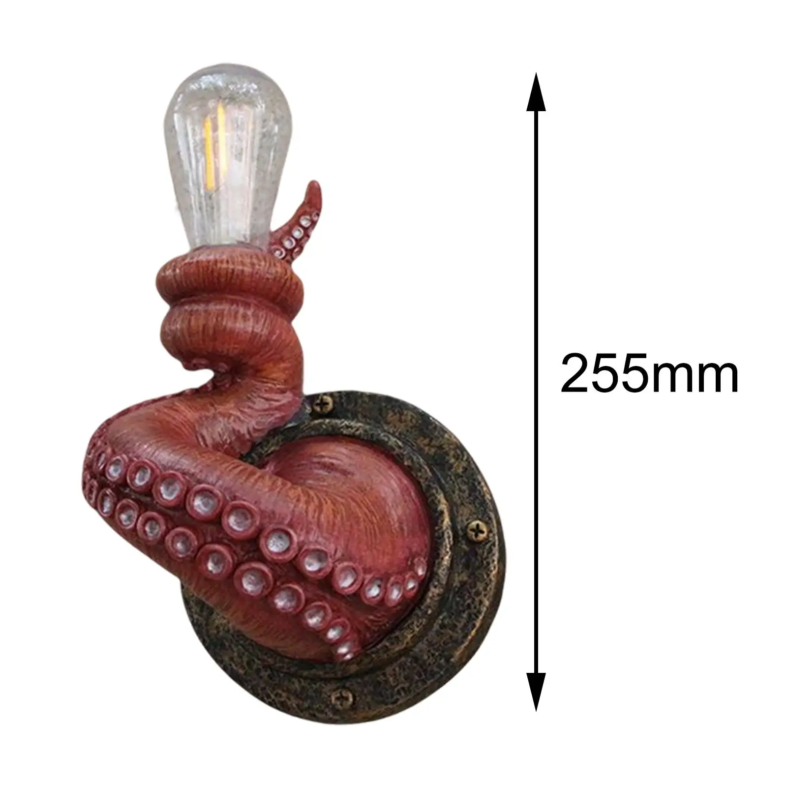 Wall Hanging Sconce Wall Light Decorative Retro Style Crafts Claw Lamp for Bar Office Bedroom Garden Courtyard