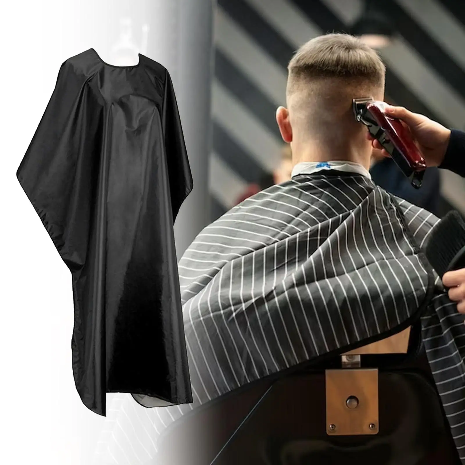Barber Cape Hair Cutting Apron Smooth Lightweight Supplies Haircut Apron Hairdressing Apron for Cutting Hair Hair Stylists
