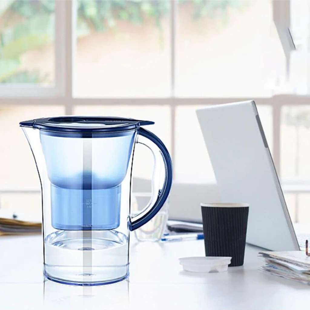 Water Filter  Reduces Harmful Chlorine Sediments Household Jug Home