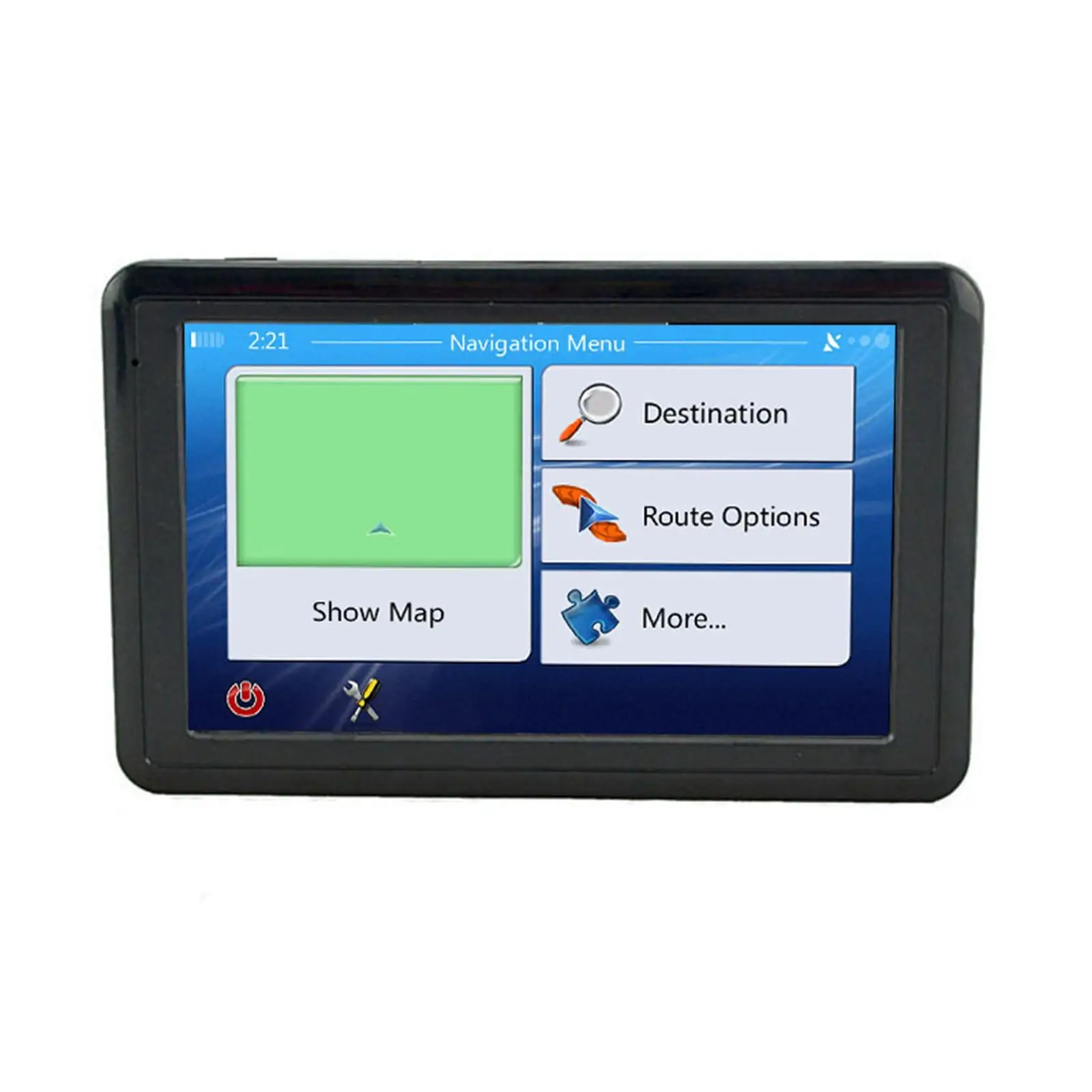 5 inch Touch Screen Car Truck GPS Navigation System GPS Navigator Device, Voice Direction FM Satellite 8GB 128 MB Vehicle
