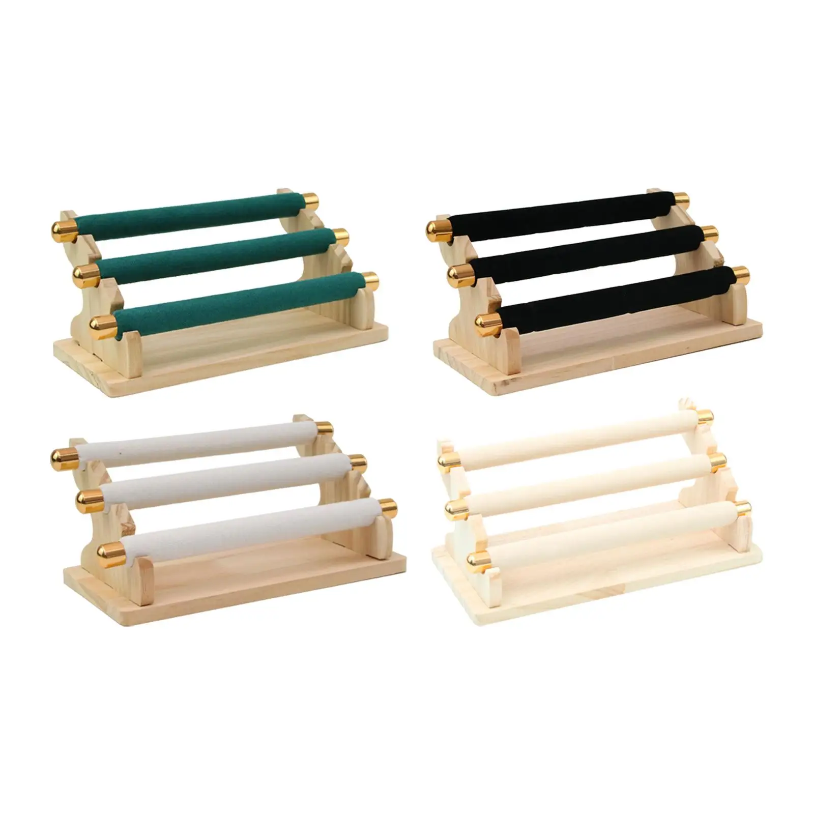 Detachable Rings Display Holder Jewelry Storage Rack Jewelry Display Rack for Tabletop Countertop Home Cabinet Decoration