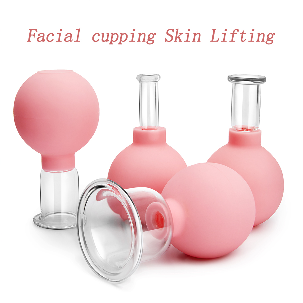 Best of Rubber Vacuum Cupping Glasses Face Massage Cups Skin Lifting Anti Cellulite Cans Vacuum Jar Chineses Therapy Cupping Reviews & Tips