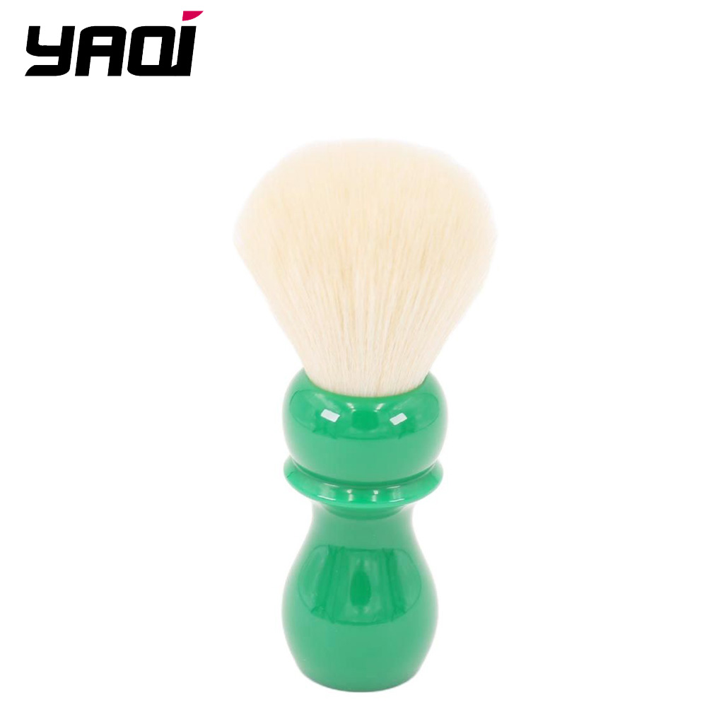 Best of YAQI 24mm Dandelion Green Resin Handle Wet Cashmere Knot Mens Shaving Brush Reviews & Tips