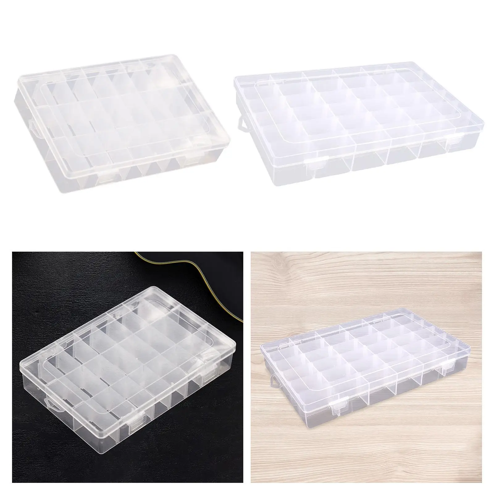 Sewing Thread Storage Box Organizer Embroidery Grids Sewing Thread Holder for Fishing Tackles Jewelry Embroidery Threads Beads