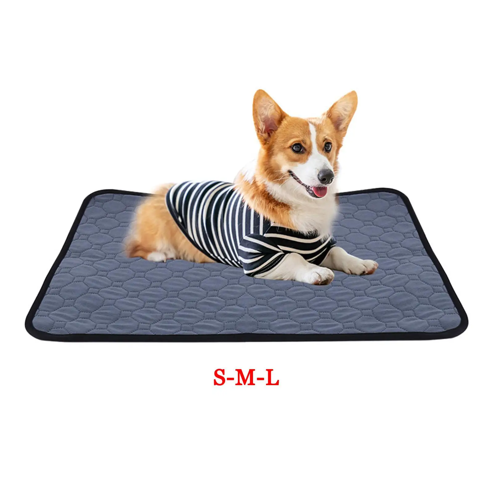 Waterproof Pee Pad Urine Mat Fast Absorbent Non-Slip Reusable Washable for Puppy Incontinence Supplies Indoor Pet Training