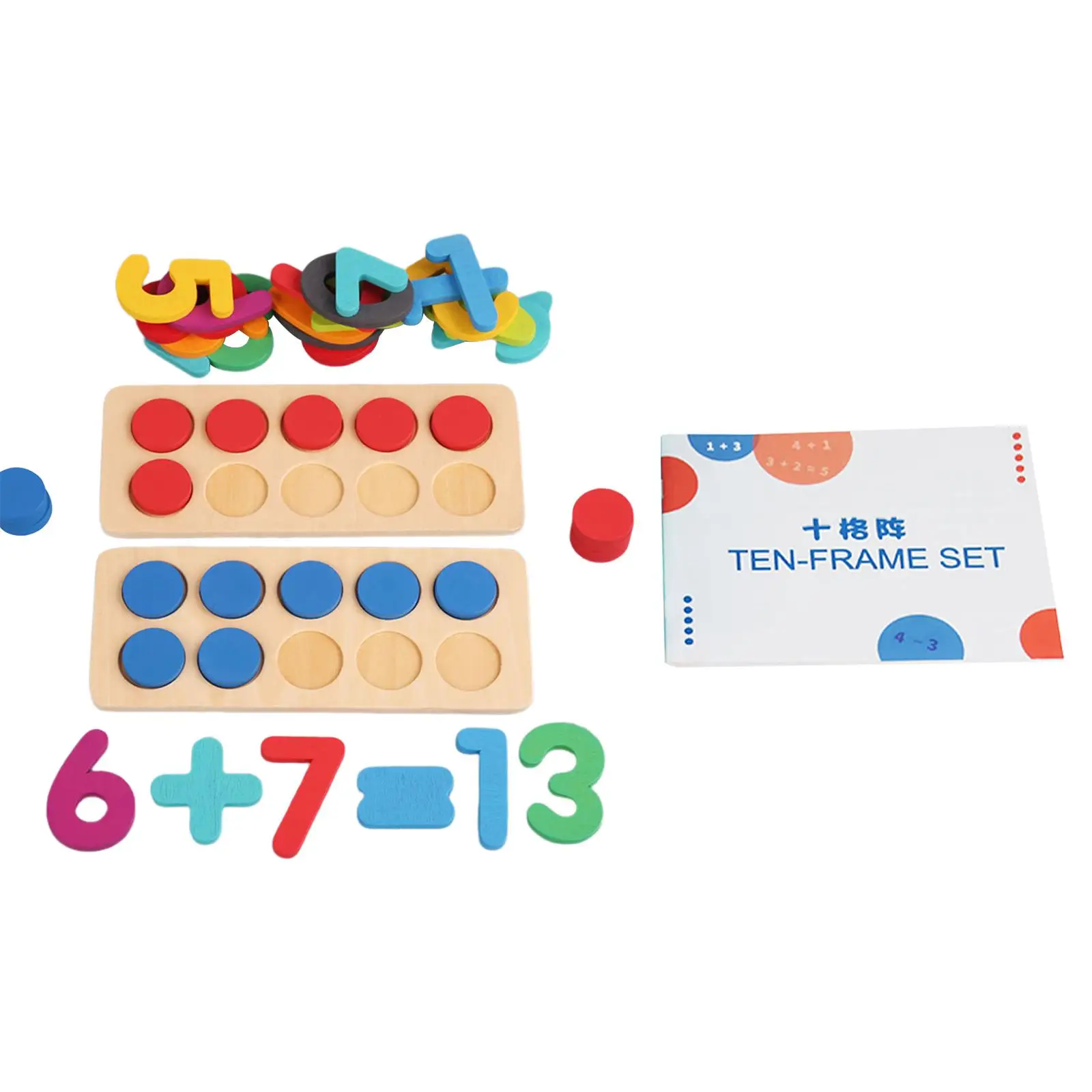 Number Counting Games Math Manipulatives Kits for Preschool Boys and Girls