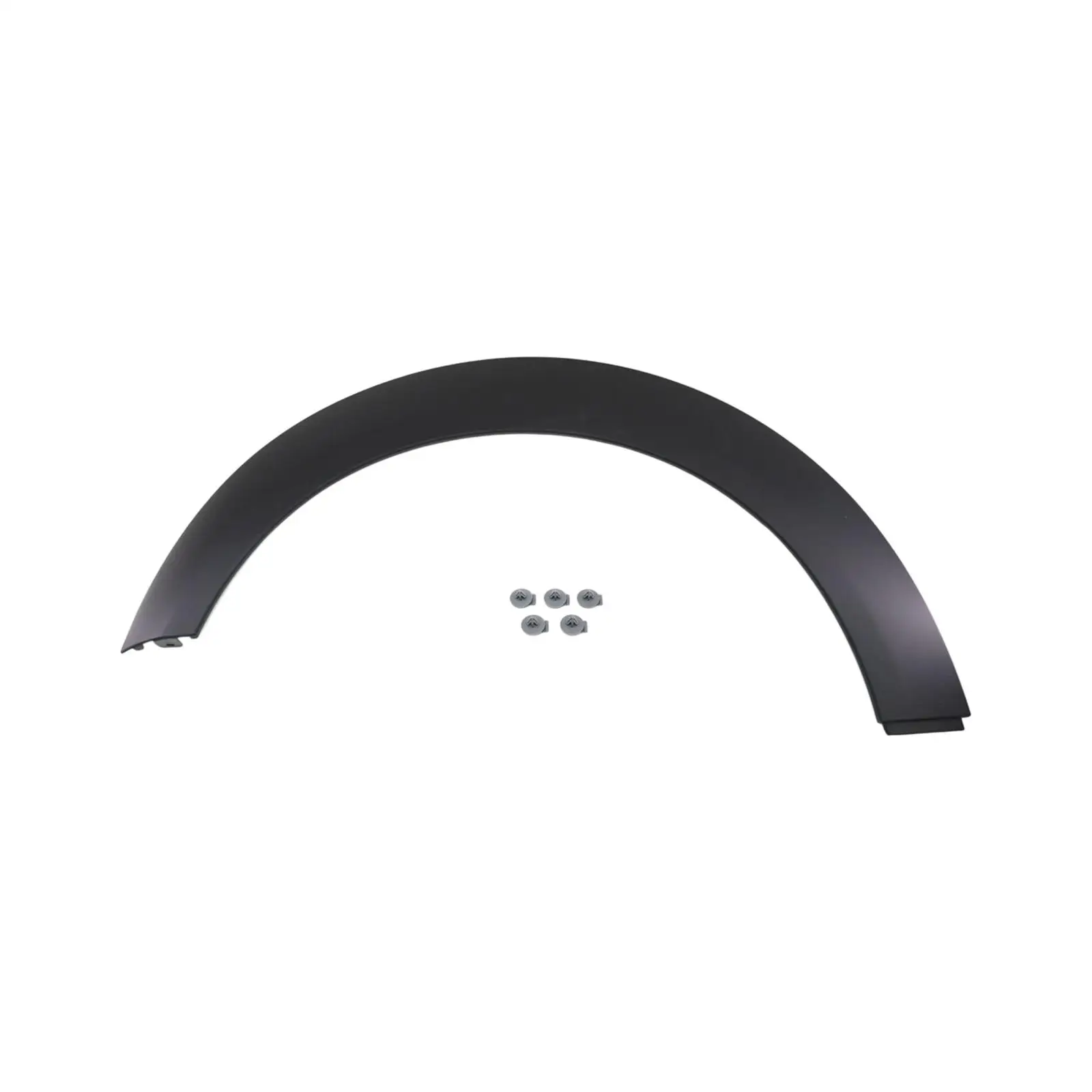 Vehicle Wheel Eyebrow Arch, Black Side Mudguard Mud Flaps Protector, for Mini R56 Durable Accessory