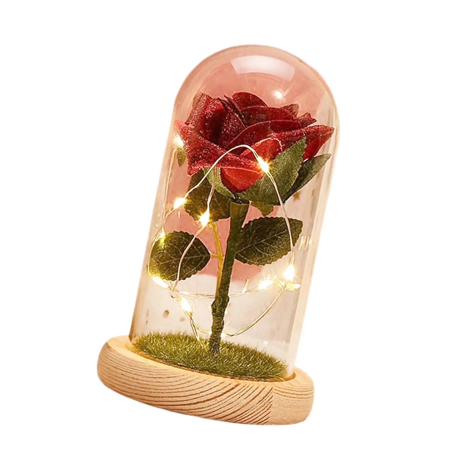 light Artificial Flower Bouquet Fake flower/ Base Preserved Ornaments for Wedding Gift Decor Mom