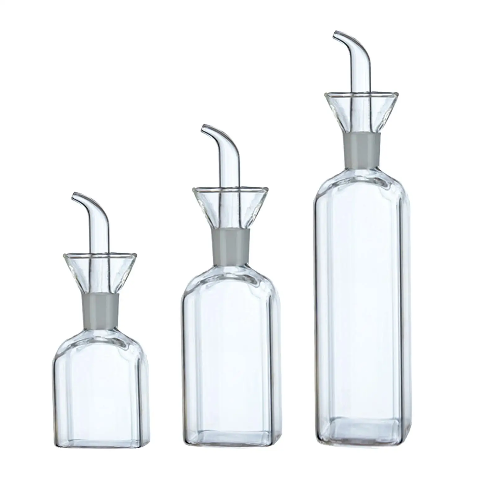 Glass   Bottle Storage Jars No  Needed Supplies Gadgets Clear Tools Wine Container for Cooking Buffet Kitchen 
