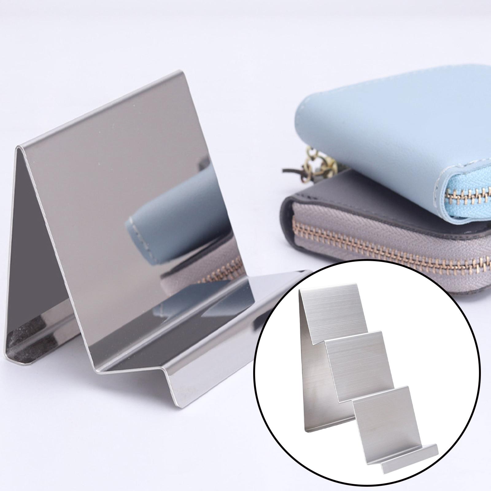 Wallet Display Stand Holder Display Racks Purse Display Stand Multi Purpose Storage Ladder Showcase Fixtures Countertop for Shop
