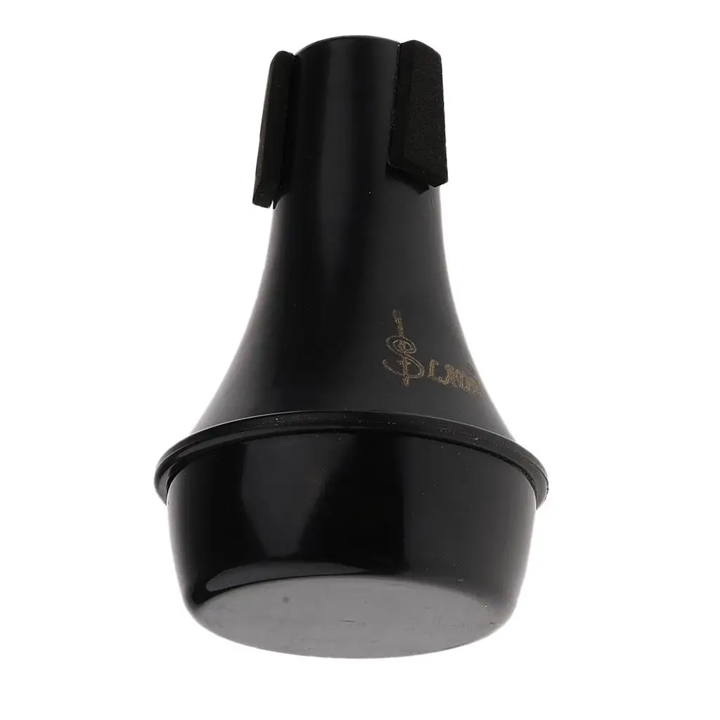 Practice Trumpet Straight Mute for Musical Instrument Black