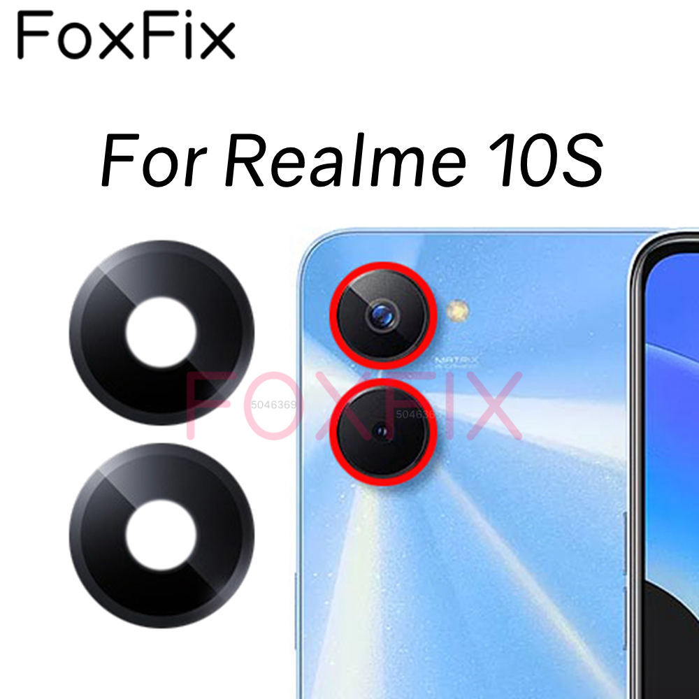 Стеклянный объектив задней камеры для Realme 10 Pro + Plus 5G 10S 10T  RMX3630 RMX3663 RMX3660 RMX3661 RMX3687 RMX3686 + клейкая наклейка |  AliExpress