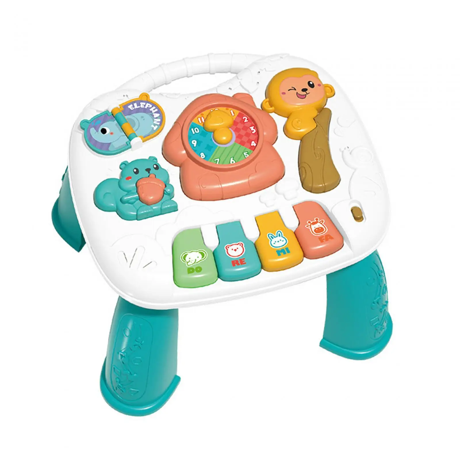 Musical Learning Table Discovering Early Development Activity Toy Sensory Sound Toy Christmas Present Portable Learn and Groove