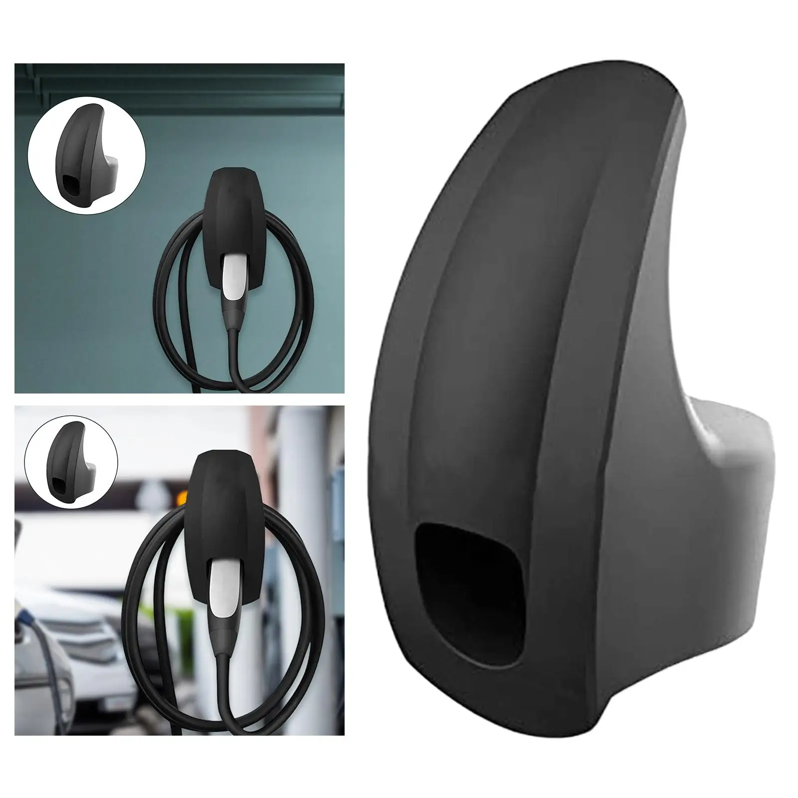 For Tesla Charging Cable Storage Holder Accessories For Y Charger Connector Wall Mount Organizer Bracket Adapter