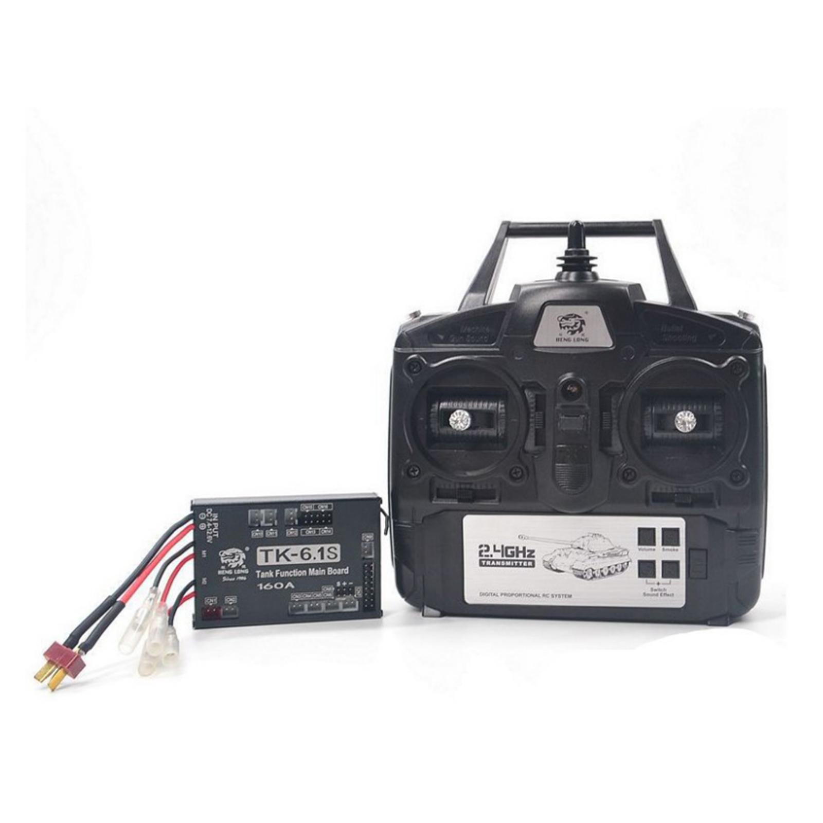 1/16 RC Tank Accessories 6.0 Function Mainboard +  Remote Control System  