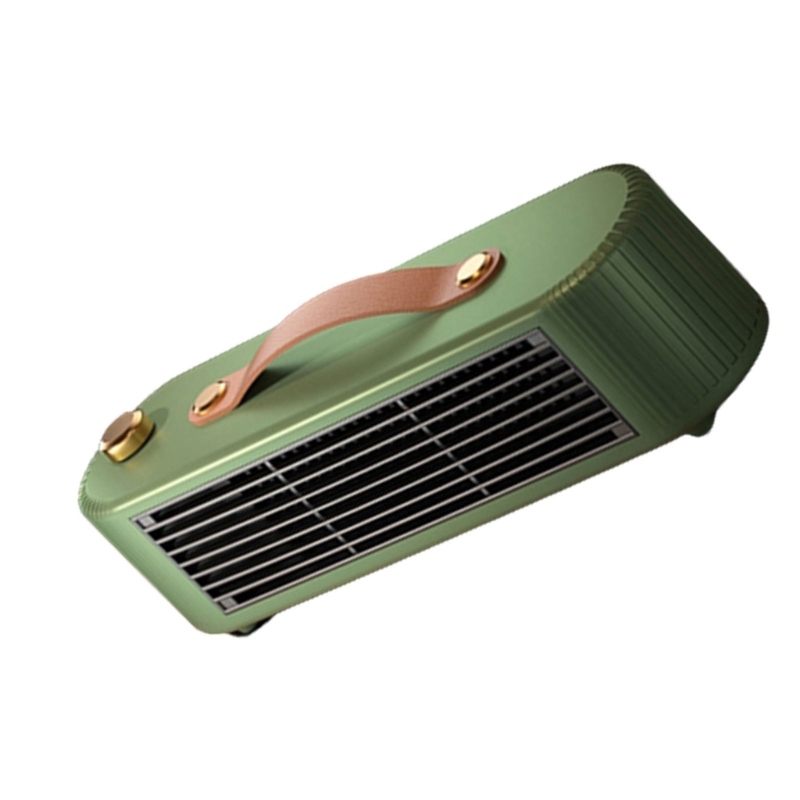 Title 3, 800W Mini Small Space Heater PTC Ceramic Electr...