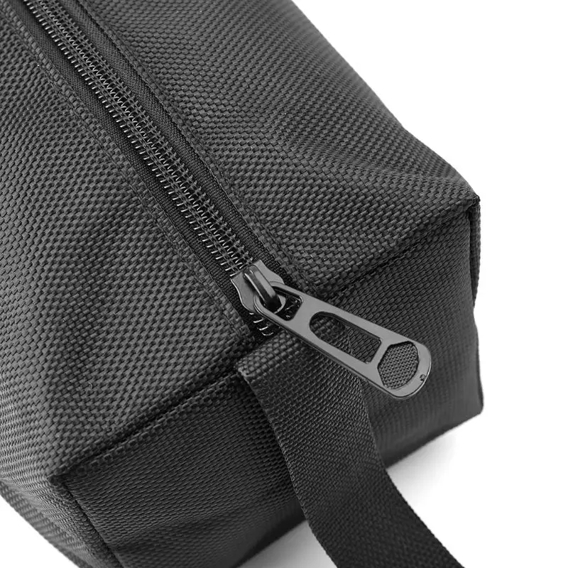 best tool bag Oxford Canvas Tool Bag Zipper Hardware Storage Toolkit Travel Makeup Hand Pouch small tool pouch