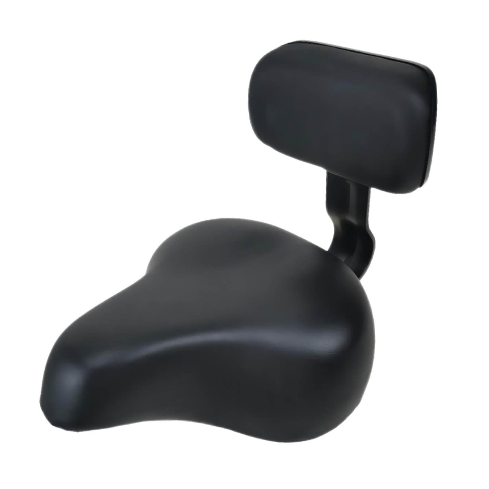 Bike Seat with Backrest Comfortable Detachable Tricycle Saddle for Men Women