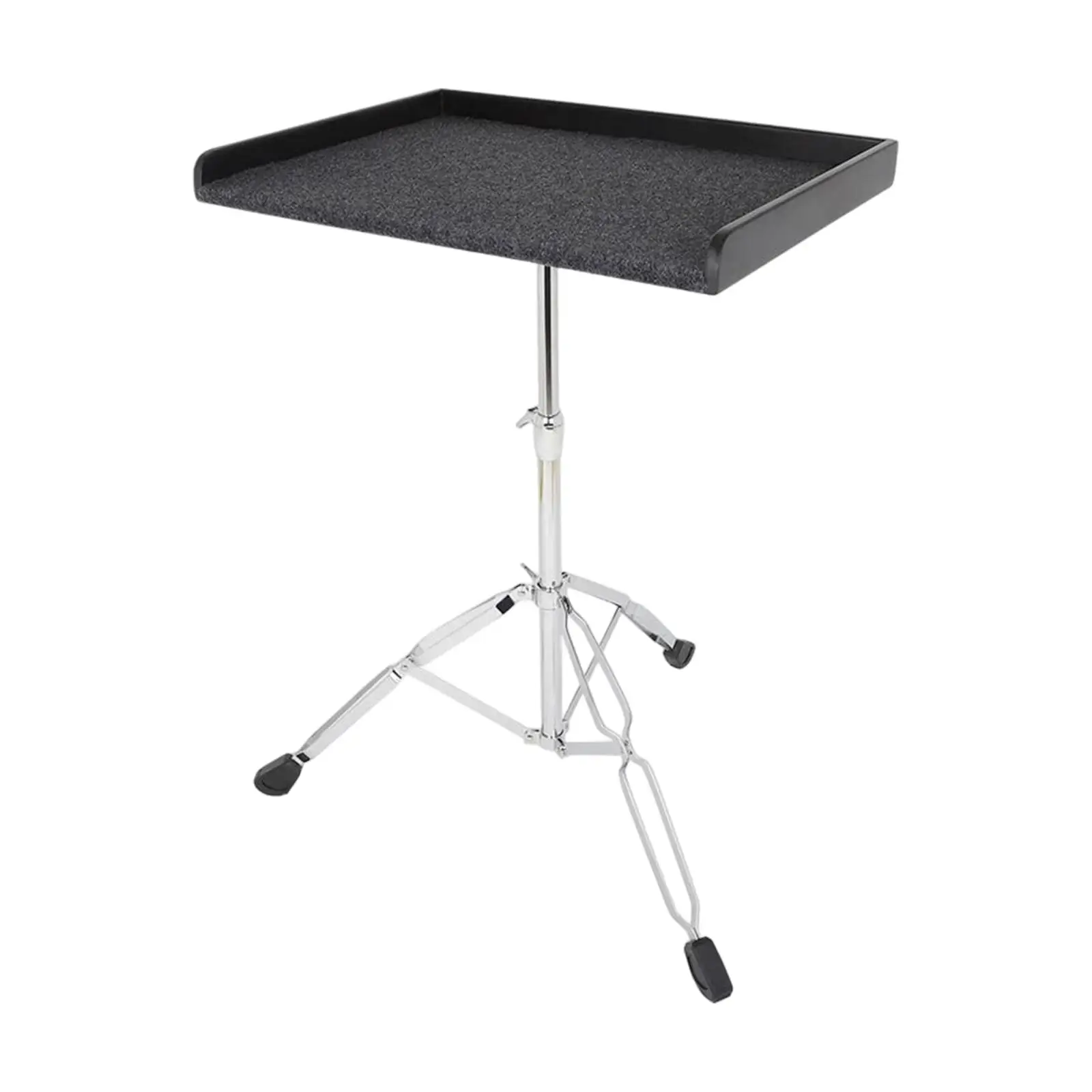 Professional Percussion Table Portable Tripod Stand Adjustable Drum Stool Mount Holder for Workstation Music Gig