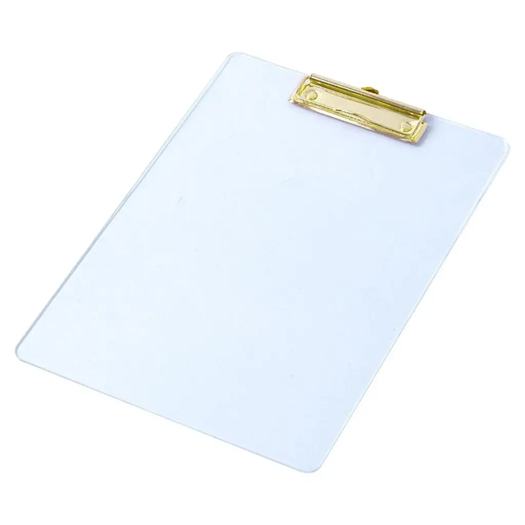 Clipboard, A Supplies Organizer Writing Board Clip for Office Homework Memo