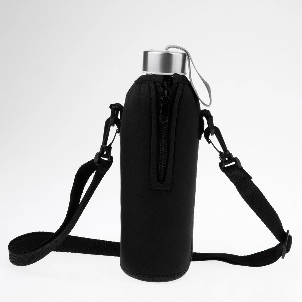 750ml Neoprene Insulated Bottle Cooler Thermo Sleeve Bags Carrying Case Camping Hiking Sports Water Bottle Bag