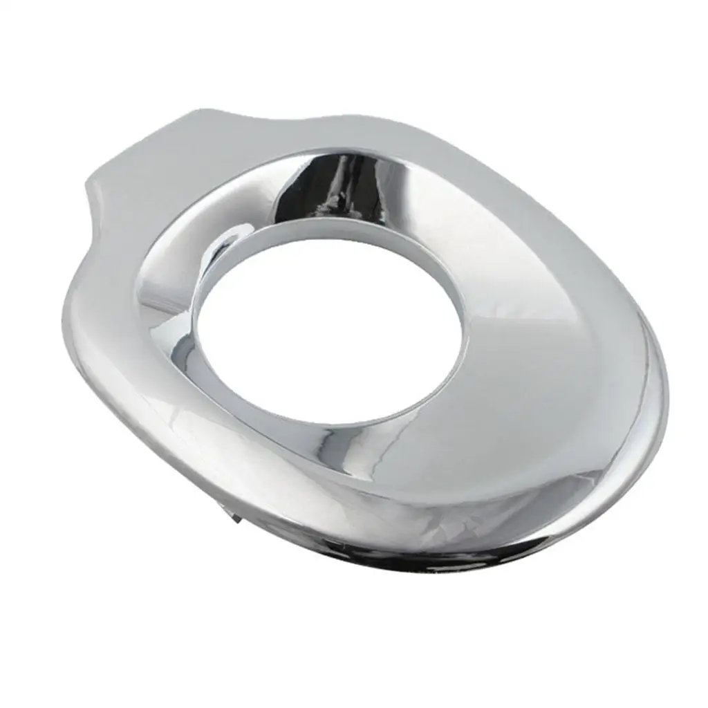 Motorcycle Ignition Key Accent  Lock Cover, Chrome Switch Trim Grommet Compatible for Honda Goldwing GL 1800 01-05
