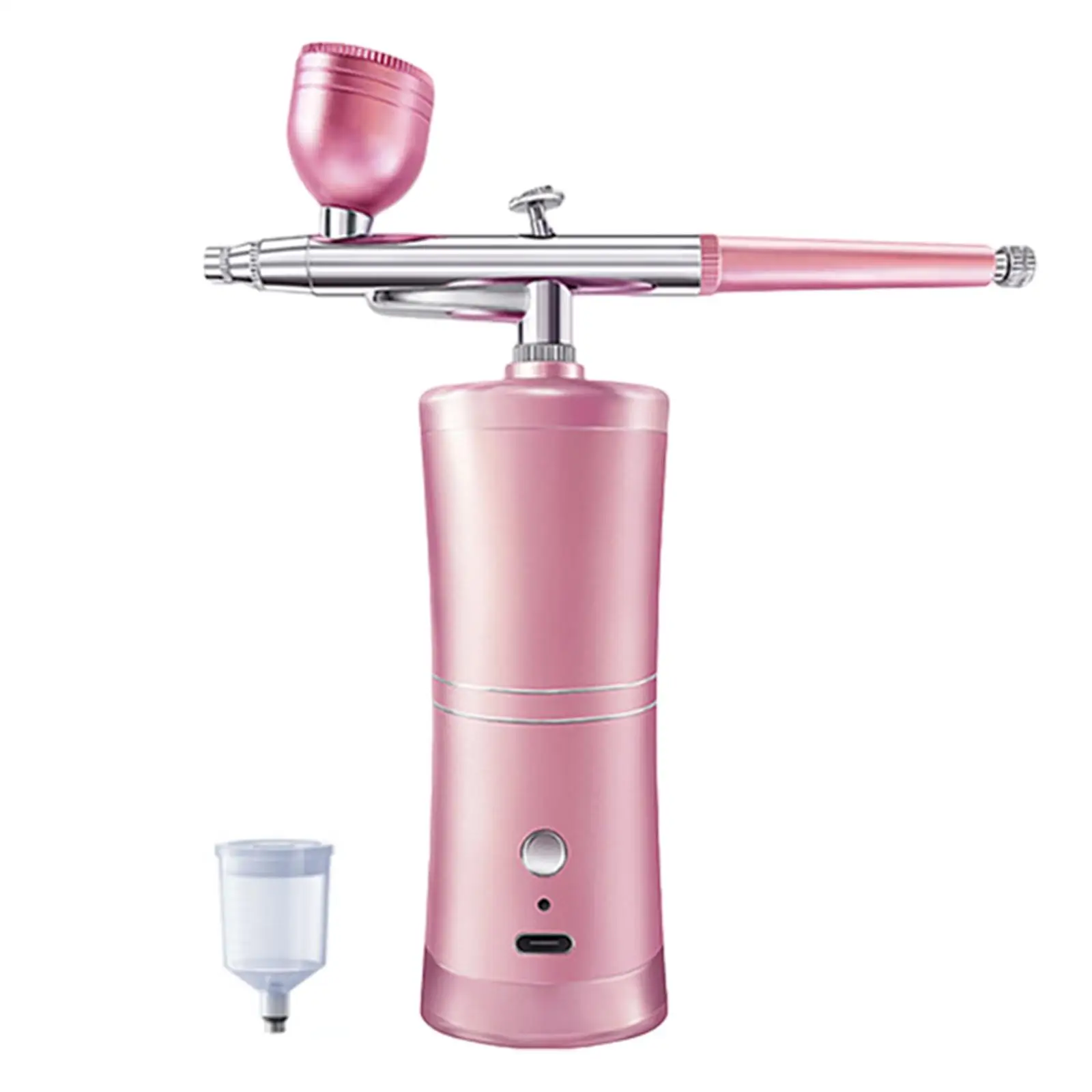 Mini Air Compressor Airbrush Spray Upgraded Household for Makeup Skin Clean Skin Care Hydrating Moisturizing