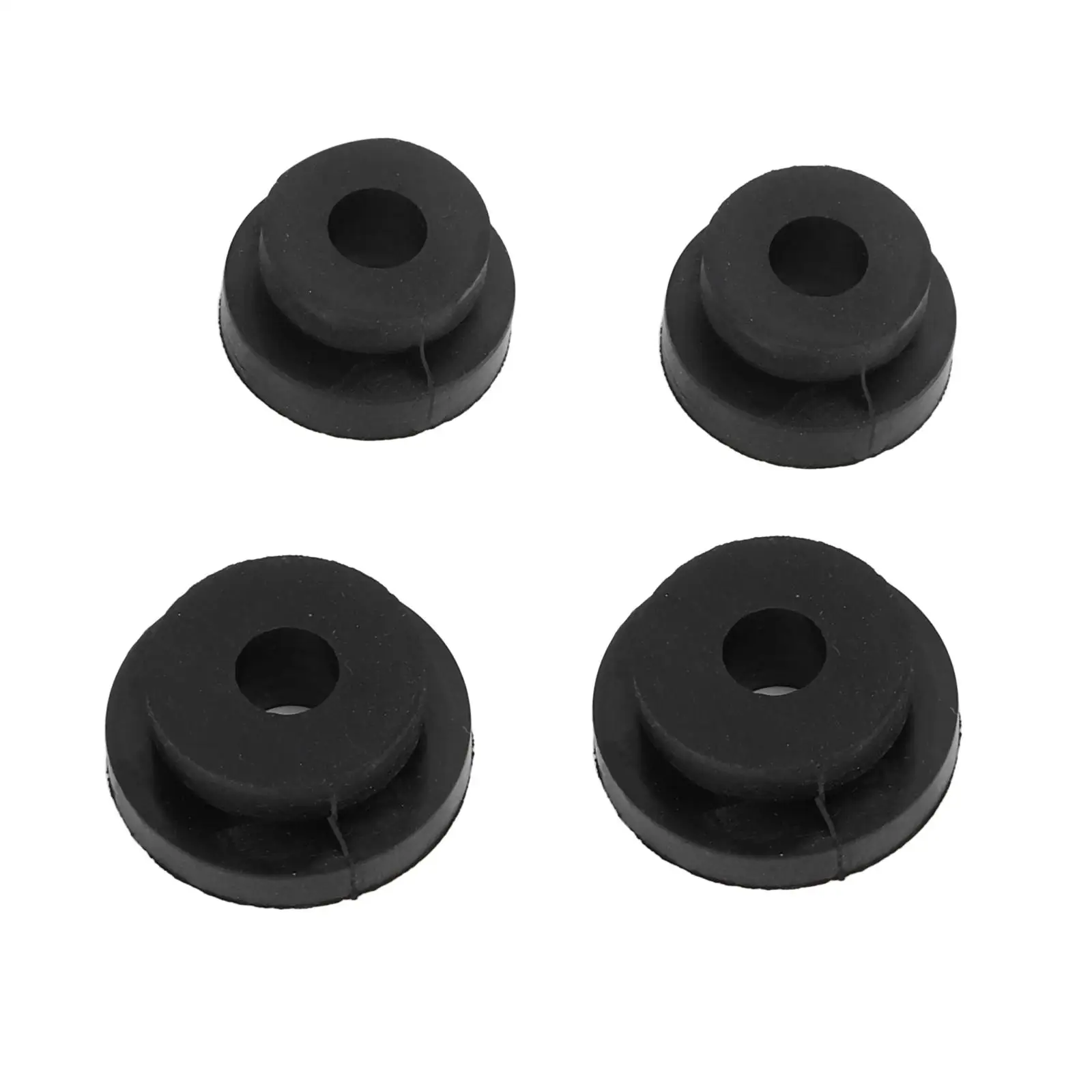 4 Pieces Black Radiator Mounting Rubber Grommets Durable for Land Rover