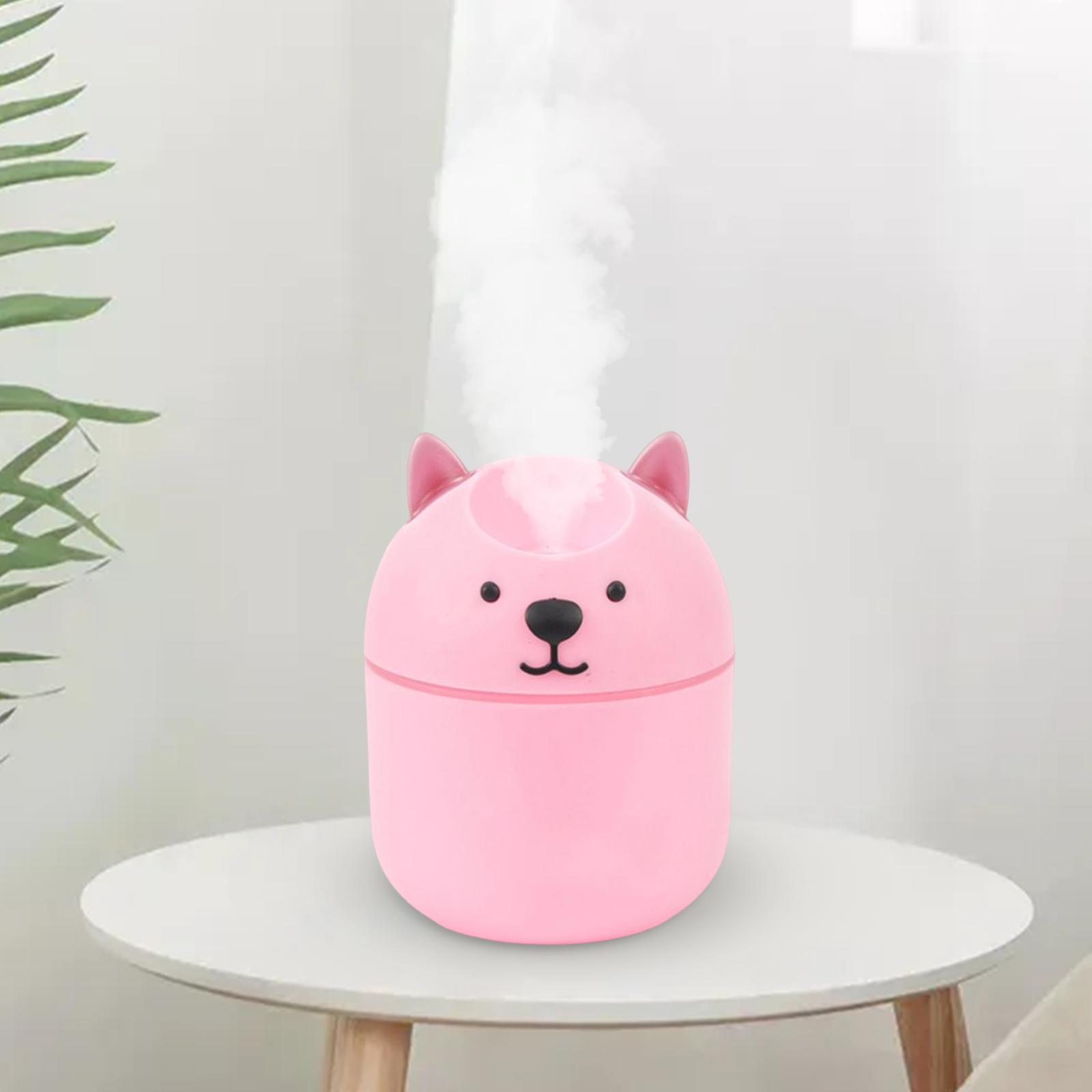 Portable Mist Humidifier Aromatherapy Aroma Oil Diffuser Ultrasonic Atomizer 240ml for Car Home Office Baby Room Desk