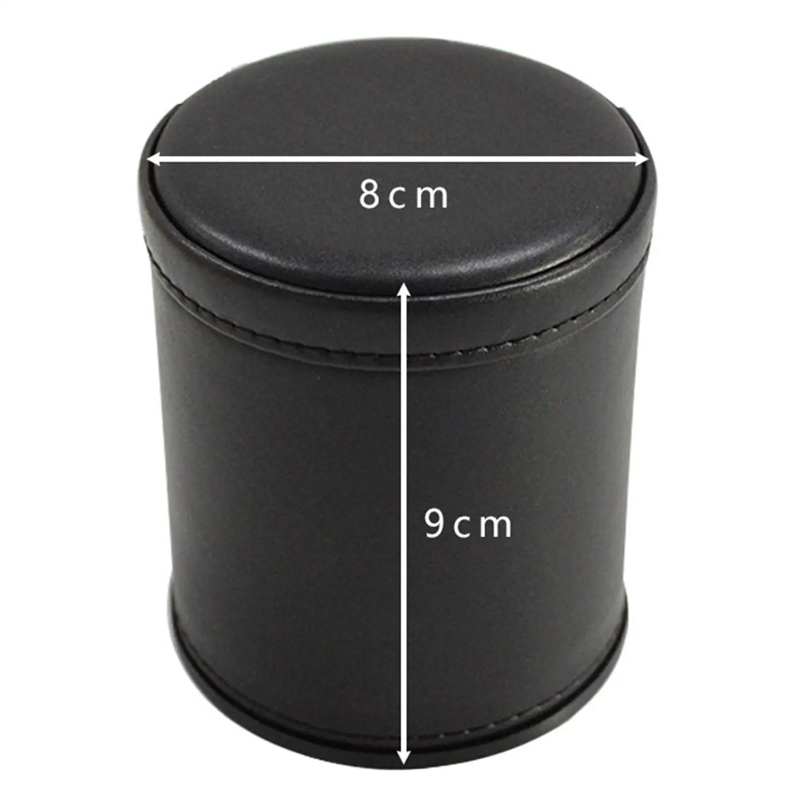 Manual Dice Cup Dice Game Accessories Professional Entertainment Leather Dice Shaker Dice Decider for Club Ktv Home Party Family