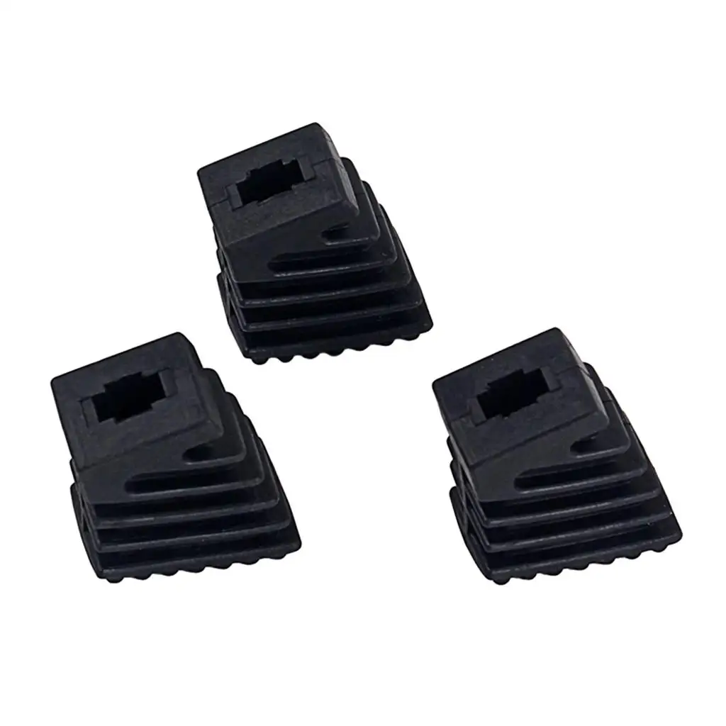 3 Pieces Drum Rubber Feet Pad Small Code Fit for for Drum Hardware Cymbal Stands