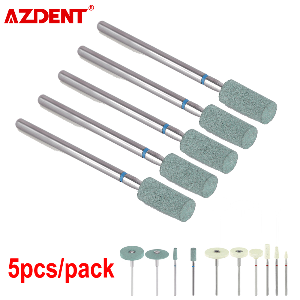 Best of AZDENT 5pcs Dental Polisher Ceramic Diamond Grinding Head Stone Zirconia Ceramics Emax Crowns Grinder Quick Polishing Burs Reviews & Tips