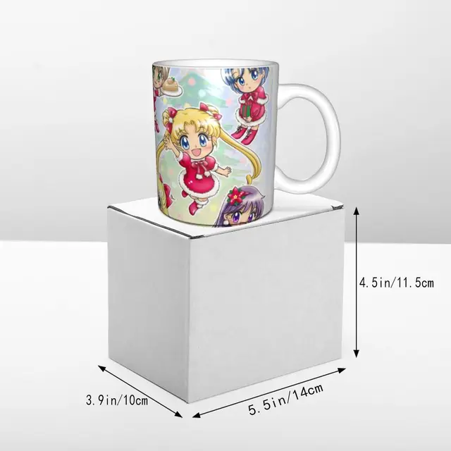  HGHGHG Sailor Moon - Taza de café cambiante de color