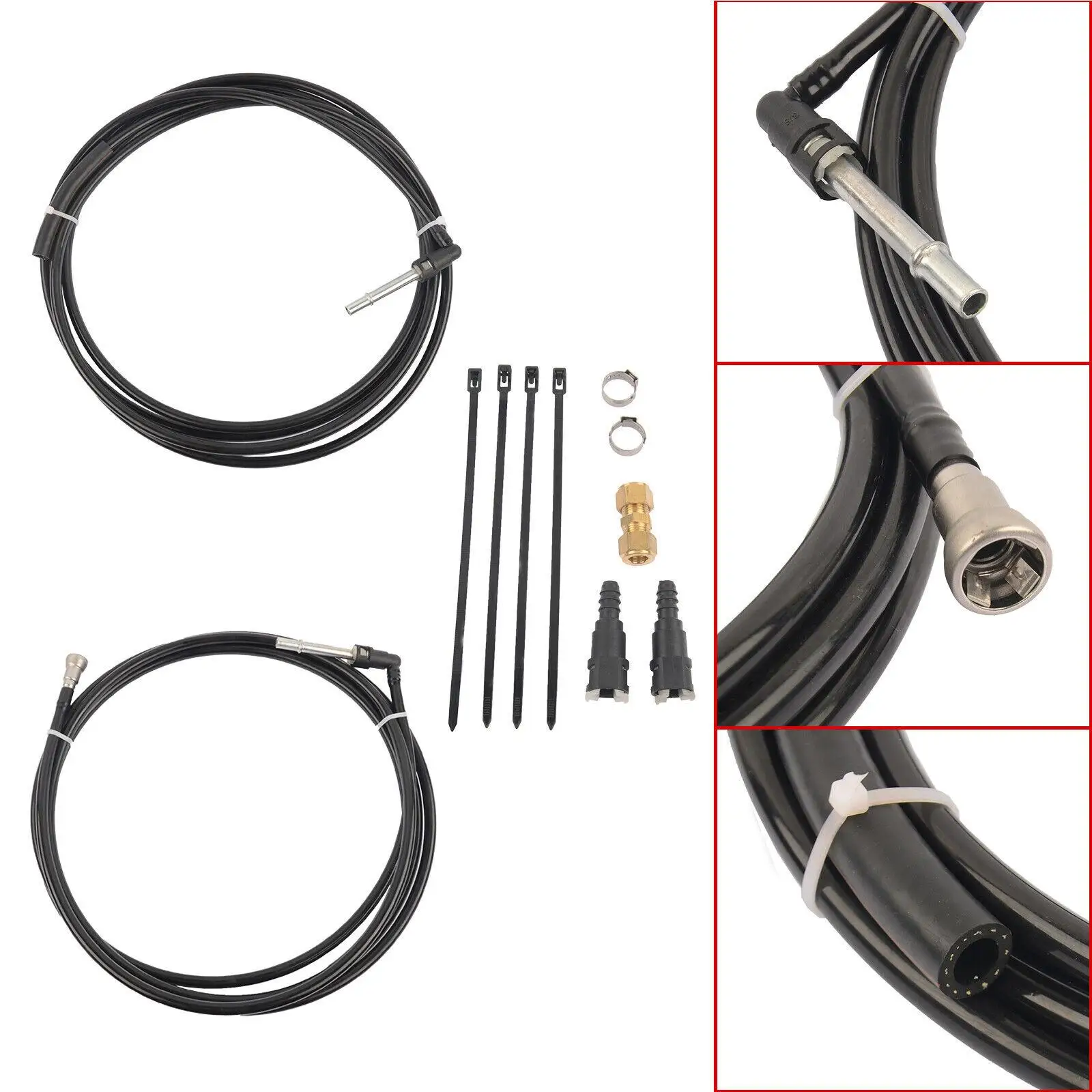 Fuel Lines Kit Flfg0340 Durable for Chevy Silverado GMC Sierra 1500 2500 3500 Vehicle Spare Parts Stable Performance