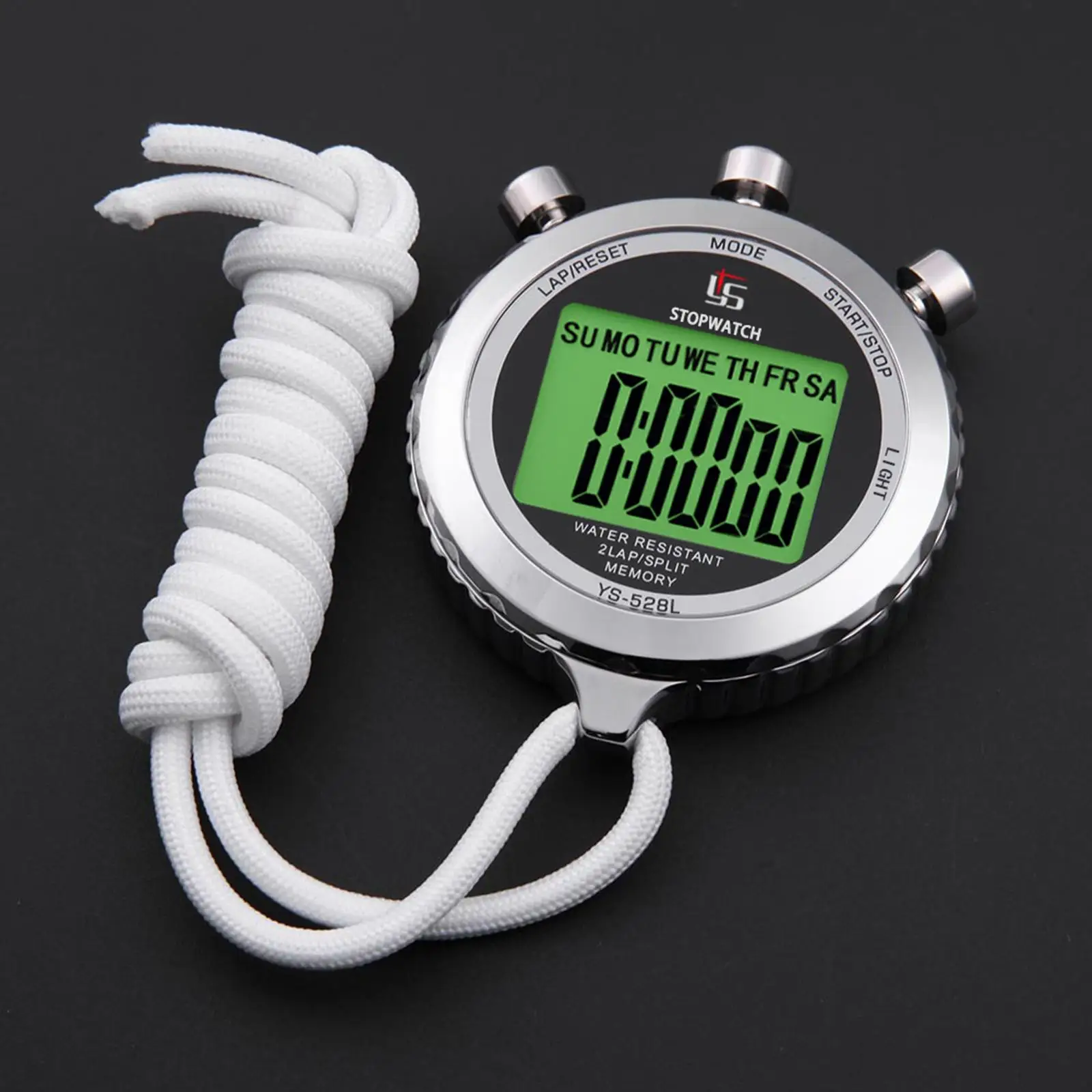 Stopwatch 0.01 Seconds Memory Stop Watch Large Display Timer Sports Counter Sports for Running Outdoor Coaches Referee Baseball