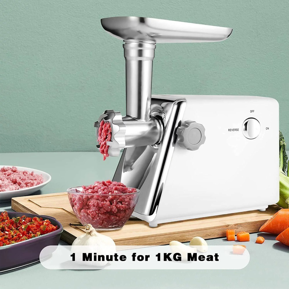 Title 1, 2023 New SUGIFT 1200W Meat Grinder Electric Mea...