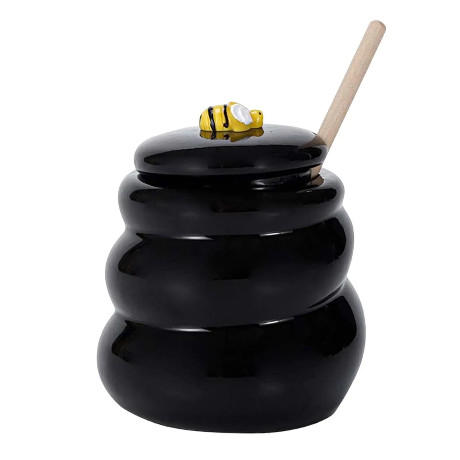 Multifunctional Honey Pot Kitchen Tools Coffee Accessory Honey Holder Sealed