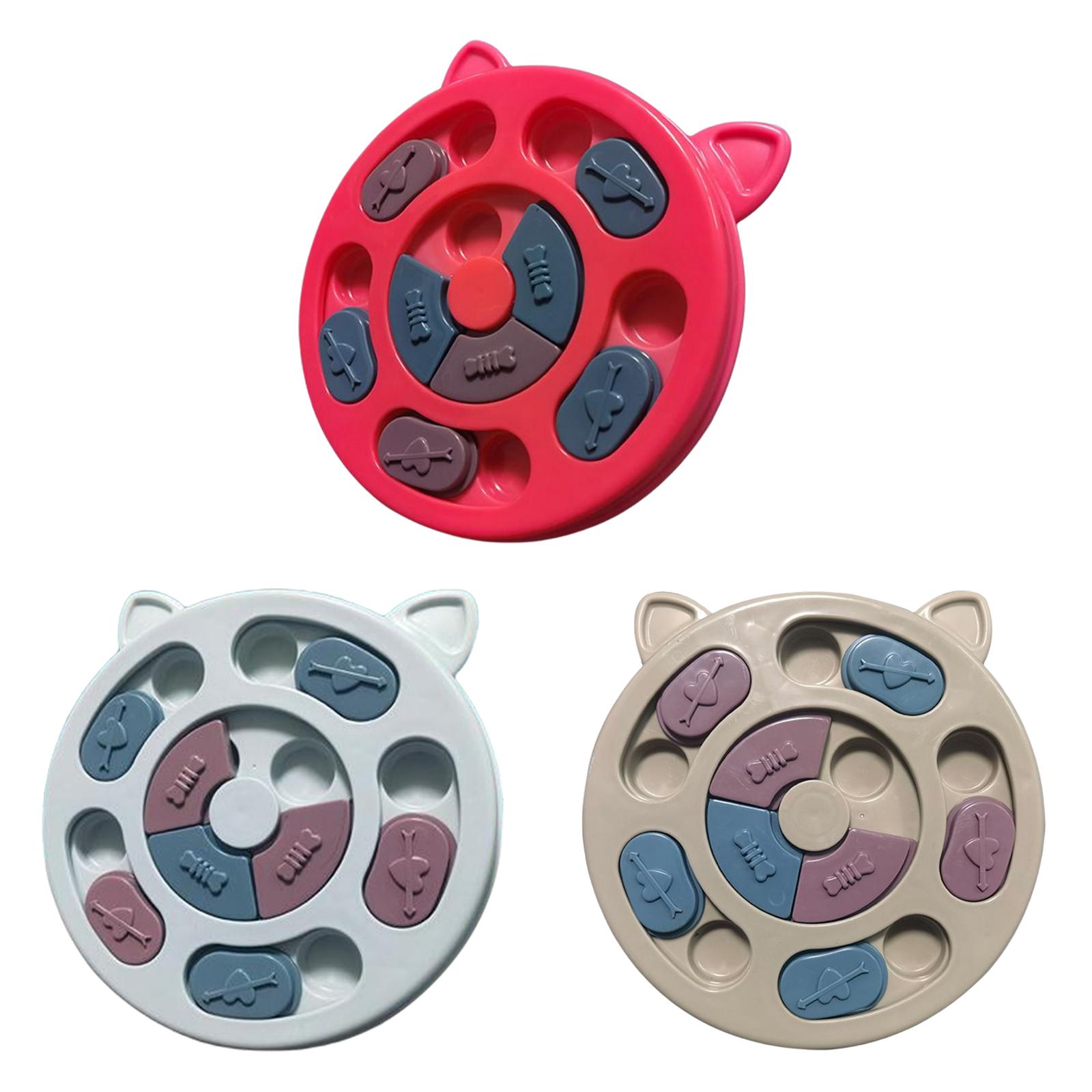 Pet Interactive Dog Food Puzzle Toy Treat Dogs Cat Slow Feeder Pet Training Feeder Interactive Toys Feeding Supplies