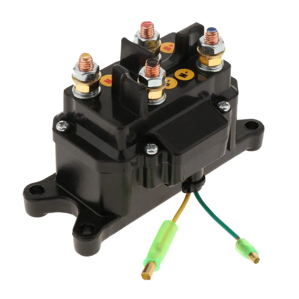 12A DC Relay Winch Motor Reversing Solenoid Switch Winch Control Box